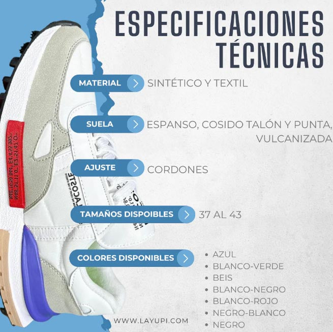 ¡Tenis Lacoste! Nueva colección🐊Tendencia!