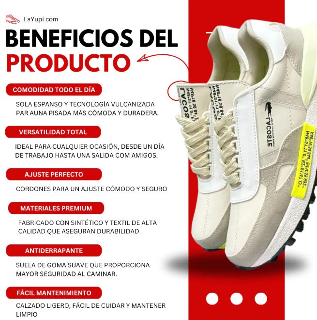 ¡Tenis Lacoste! Nueva colección🐊Tendencia!